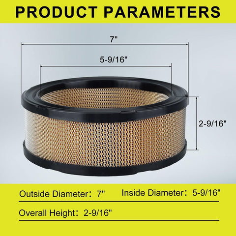 Butom pleated filter close-up demonstrates high dust holding capacity.
