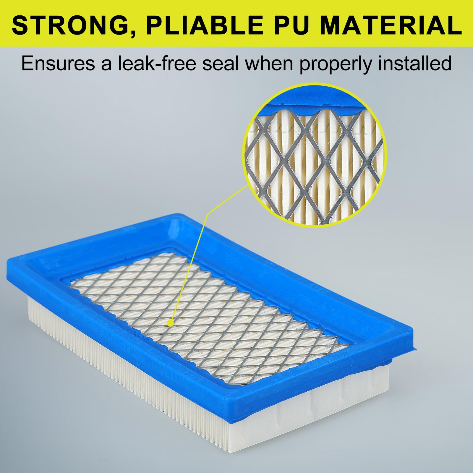 Butom pleated filtration air filter detail and media