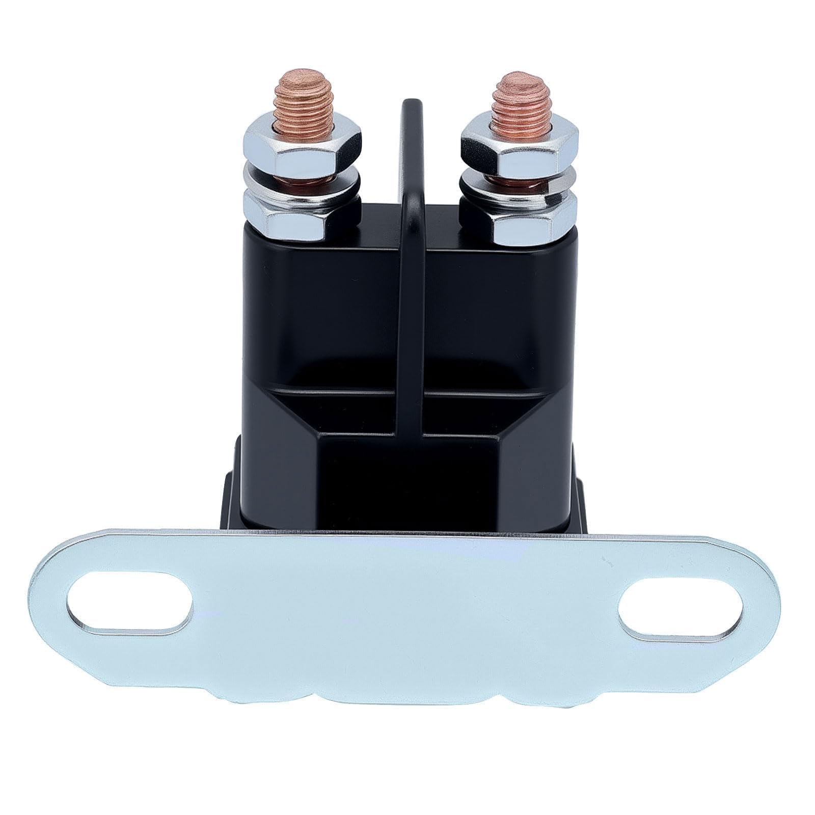 Butom starter solenoid mounted on a tractor demonstrating quick swap-in