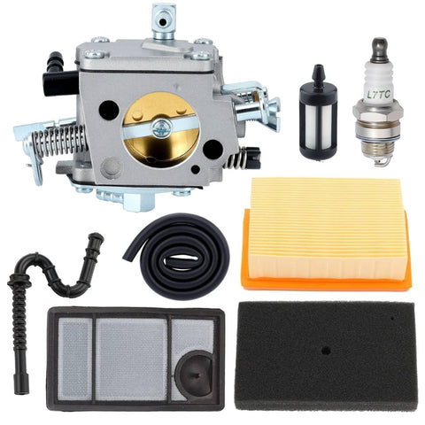 Butom TS400 carburetor kit front view with complete parts for easy maintenance
