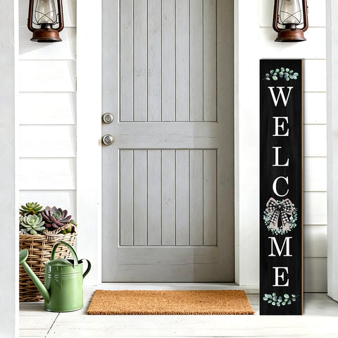 Buxjexh entryway setup showing indoor wall display for year-round charm.