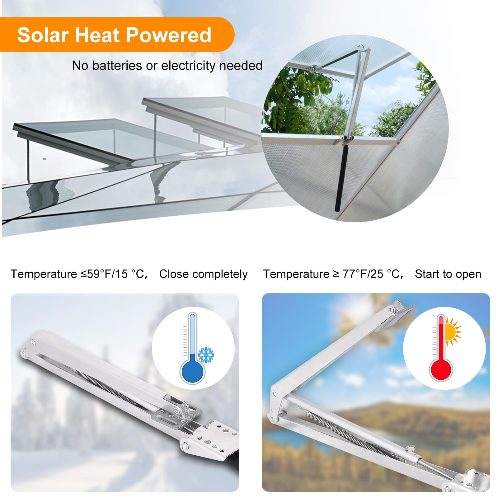 Buycitky solar heat sensitive vent action demonstrates self-regulating ventilation.