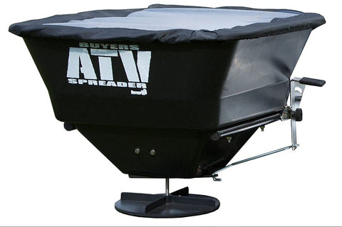 Buyers Products ATVS100 100 lb capacity handles seed, fertilizer, feed, or ice melt.