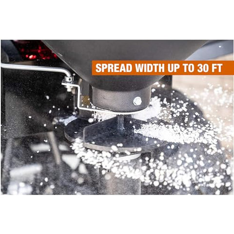 Buyers ATVS15A poly lid: protects materials from rain and moisture
