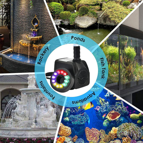 BUYGOO dual-nozzle design delivers varied water effects for different features.
