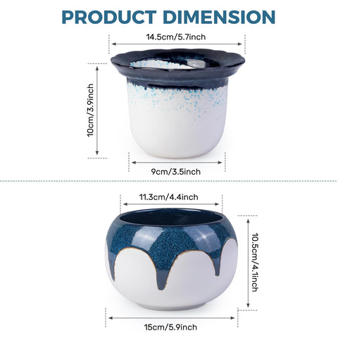BuyMAX gift-ready self-watering plant pot suitable for gifting.