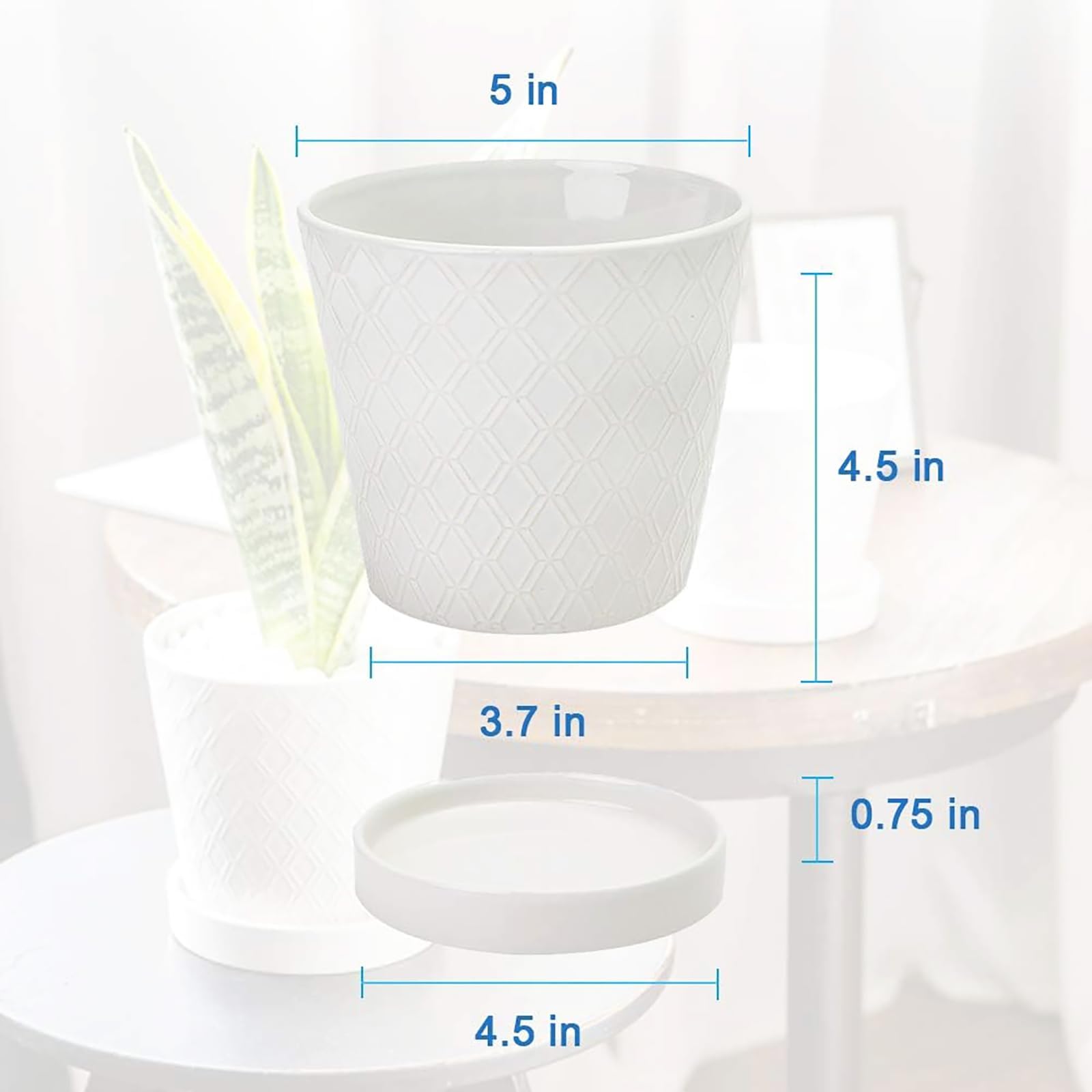 BUYMAX packaging foam protects pots during shipping for safe arrival.