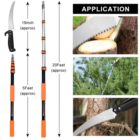 Buyplus anti-slip handle provides a secure grip during pruning sessions.