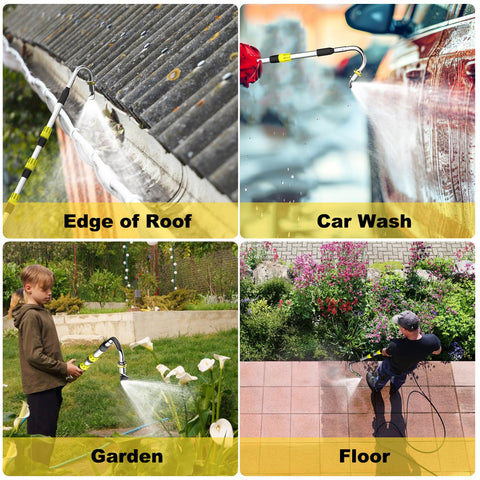 Buyplus complete gutter cleaning tool kit for efficient home maintenance.