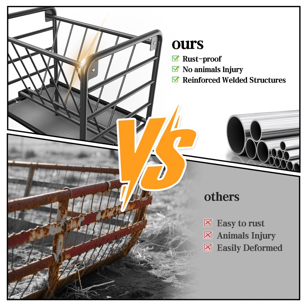 BUYYAH feeder assembles quickly with screws in minutes.