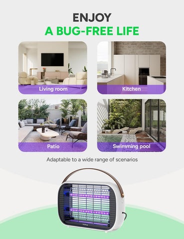 Buzbug slide-out tray for easy cleaning after use