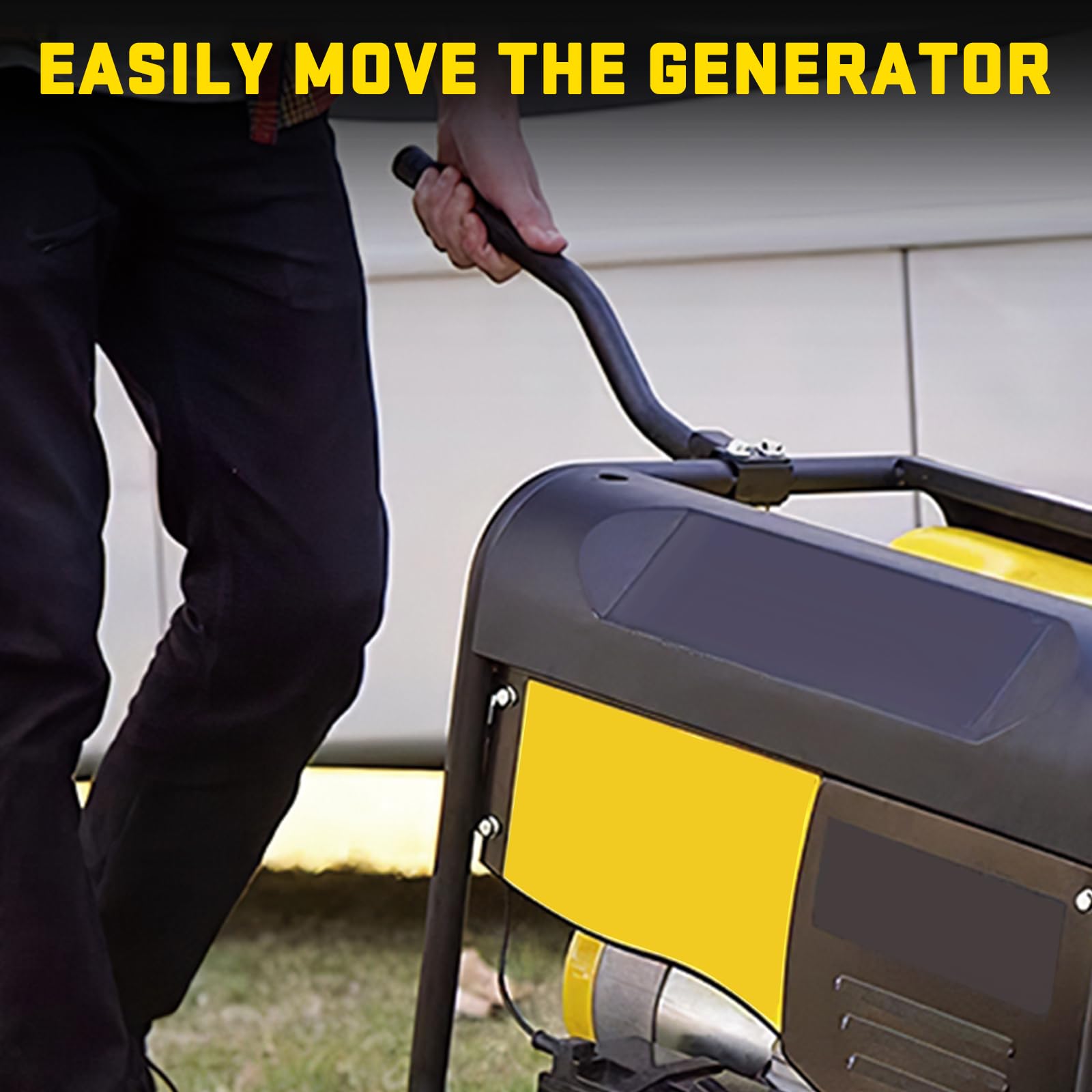 3 BUZZLETT generator wheel kit in action shows smooth movement on varied terrain