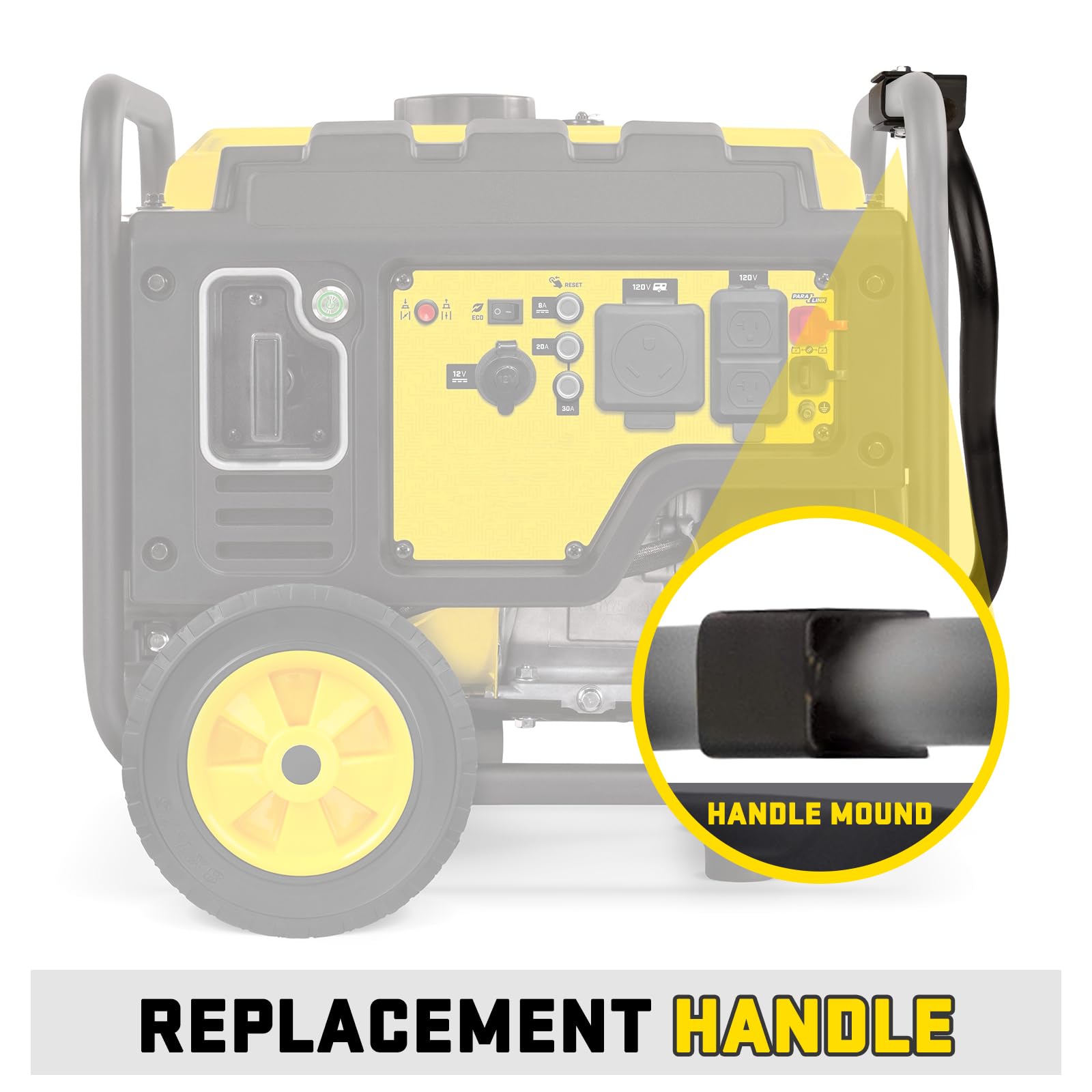 3 BUZZLETT generator wheel kit mounting accessories simplify installation