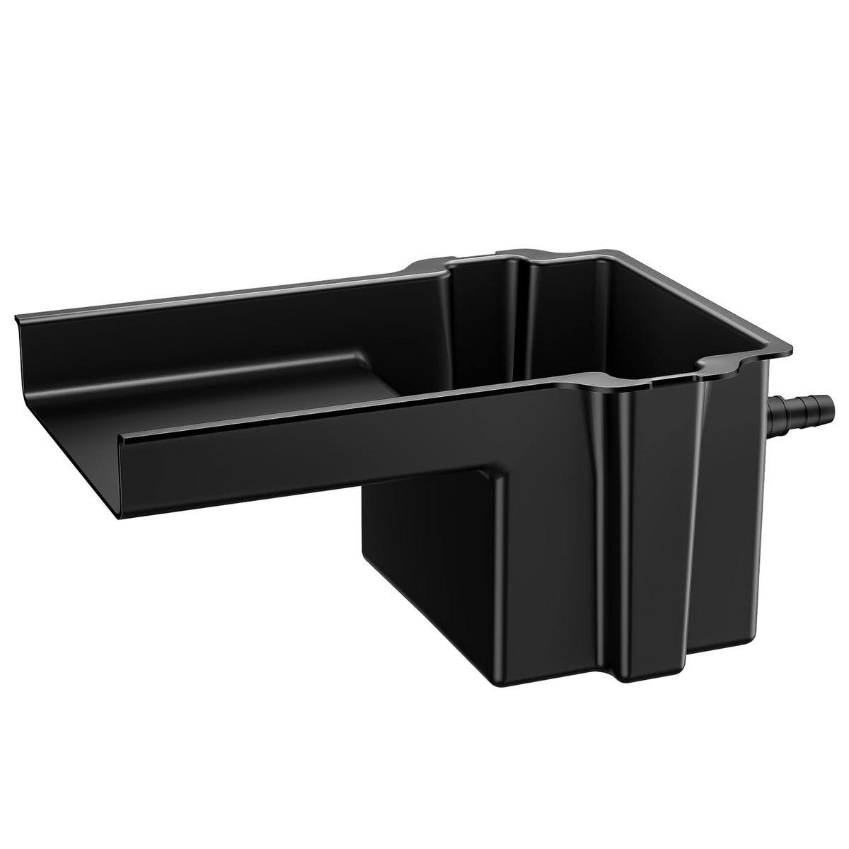 Buzzlett Waterfall Spillway with 8-inch weir for a natural-looking garden water feature.