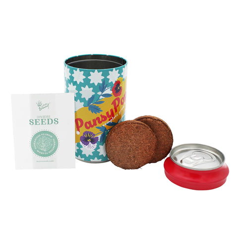 BUZZY Seeds Flower Grow Kit desk decor idea for workspaces