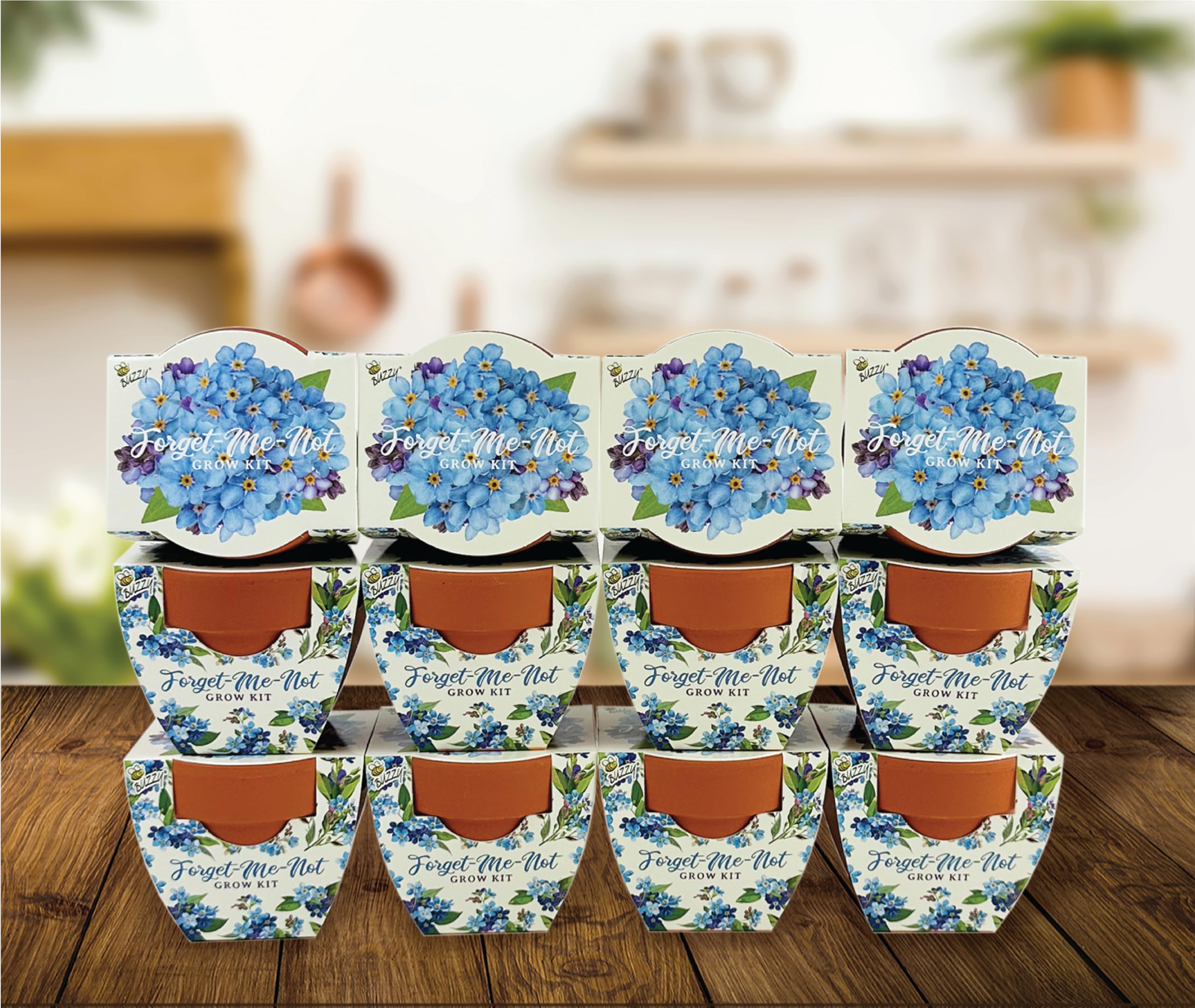 BUZZY Daydream wedding favor set adds a lasting, thoughtful floral touch.