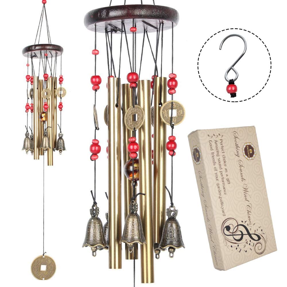 Bwinka handcrafted tubes produce bright, clear tones when wind moves