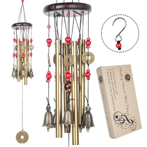 Bwinka handcrafted tubes produce bright, clear tones when wind moves