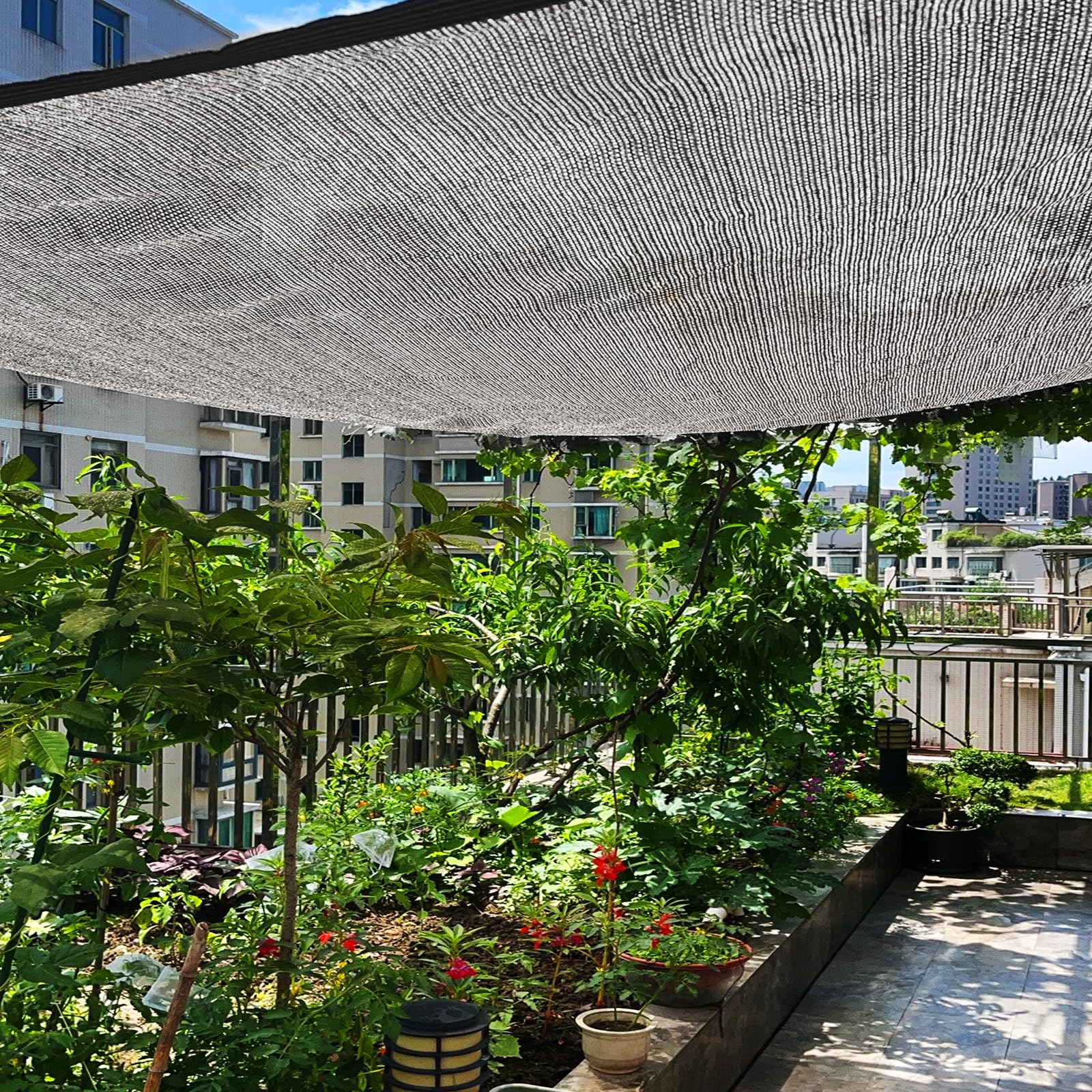 BXAEYIPOR carport shade keeps vehicles cooler and interiors safer.