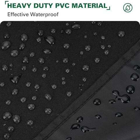BXDZCOVRRS grill cover UV coating – fade-resistant for sunny seasons.