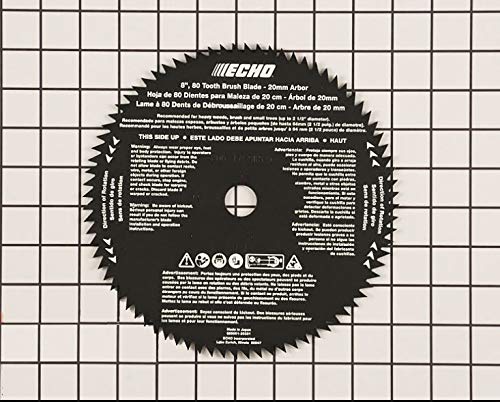 Echo replacement blade bulk-pack simplifies replacement and stocking.