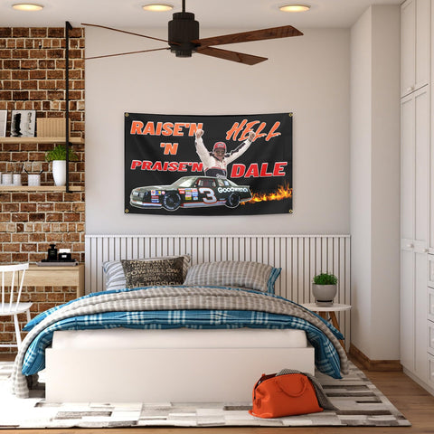 BYADKOA digitally printed flag with bright, long-lasting imagery.