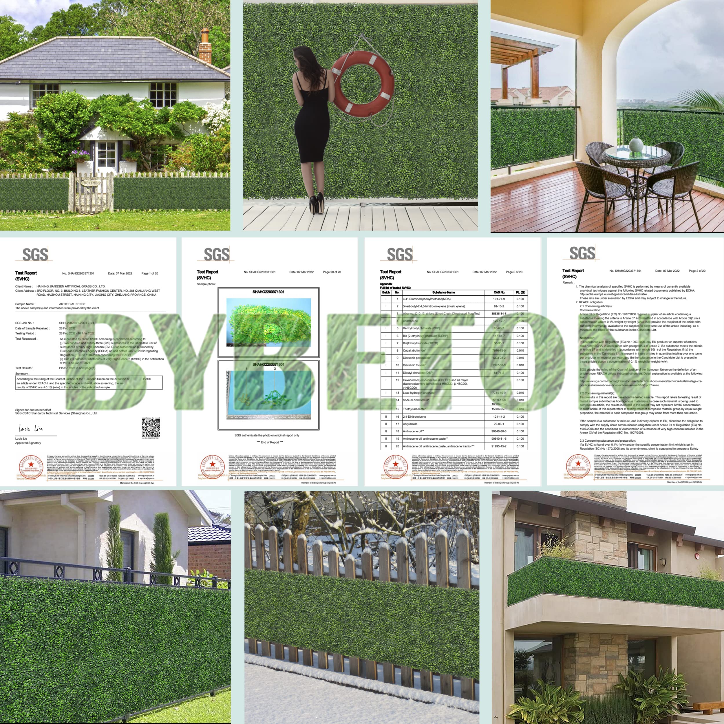 Bybeton zipper tapes included to secure fix and speed setup.