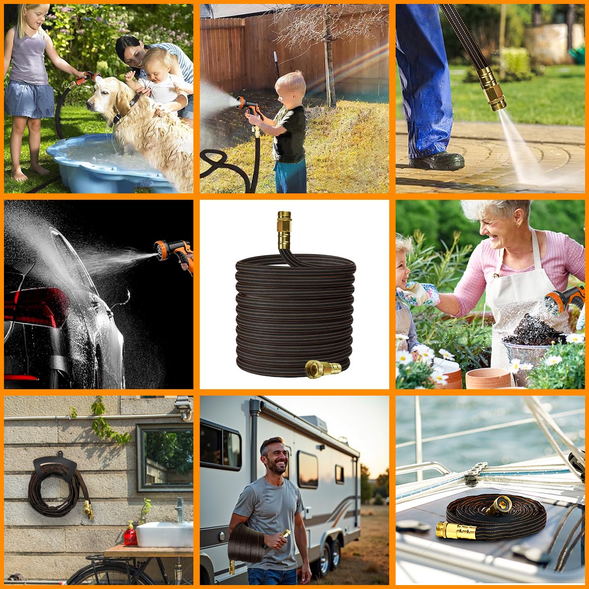 BYDA leakproof flow minimizes water waste during use.