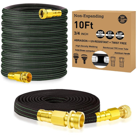 BYDA flexible 3/4-inch hose supports garden and pet rinsing.