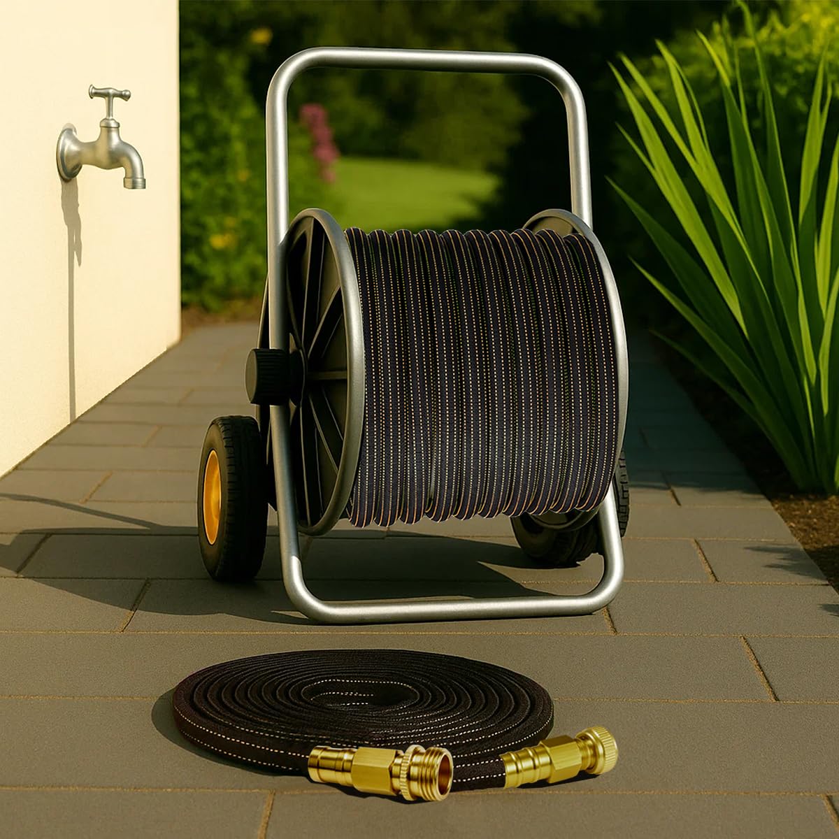 BYDA marine washdown hose for boats and decks.
