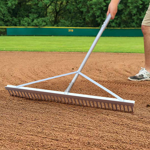 Ideal for lawn care, gravel spreading, and soil grading