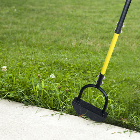 Wide footplate offers stable leverage for comfortable footing.