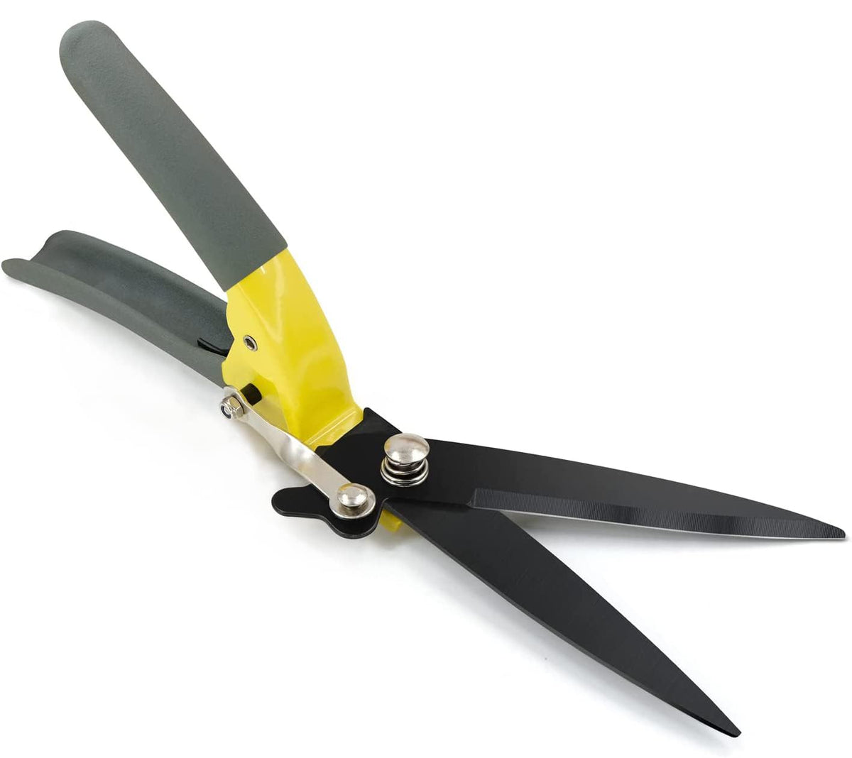 Byhagern upgraded grass shears blade close-up for precise trimming