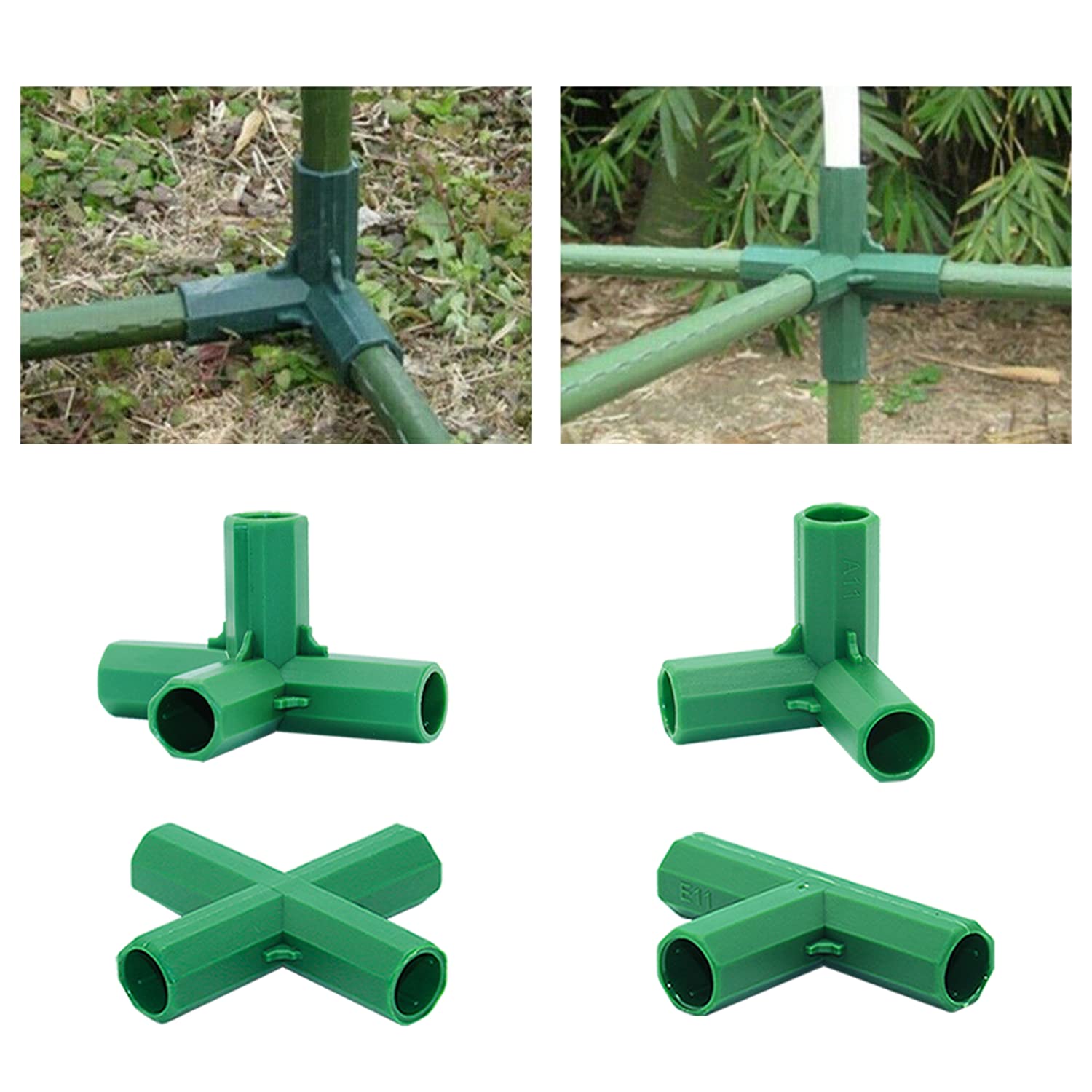 Bykswil greenhouse connector type C supports robust frame expansion.