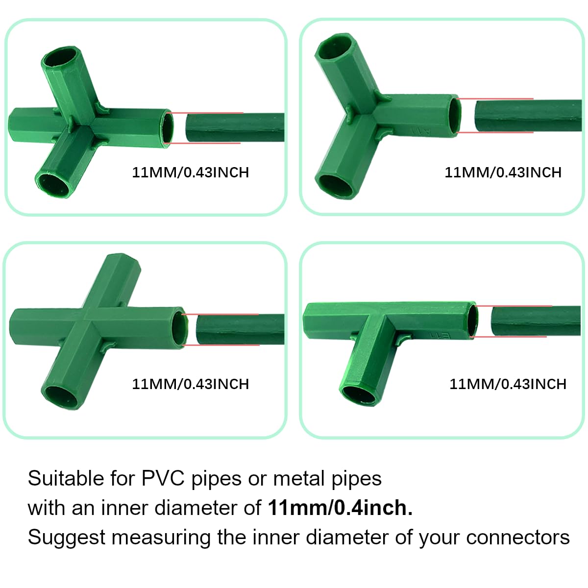 Bykswil sturdy greenhouse frame attachment provides reliable support.