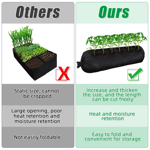 Breathable mesh from Bylion planter promotes airflow to roots and prevents waterlogging.