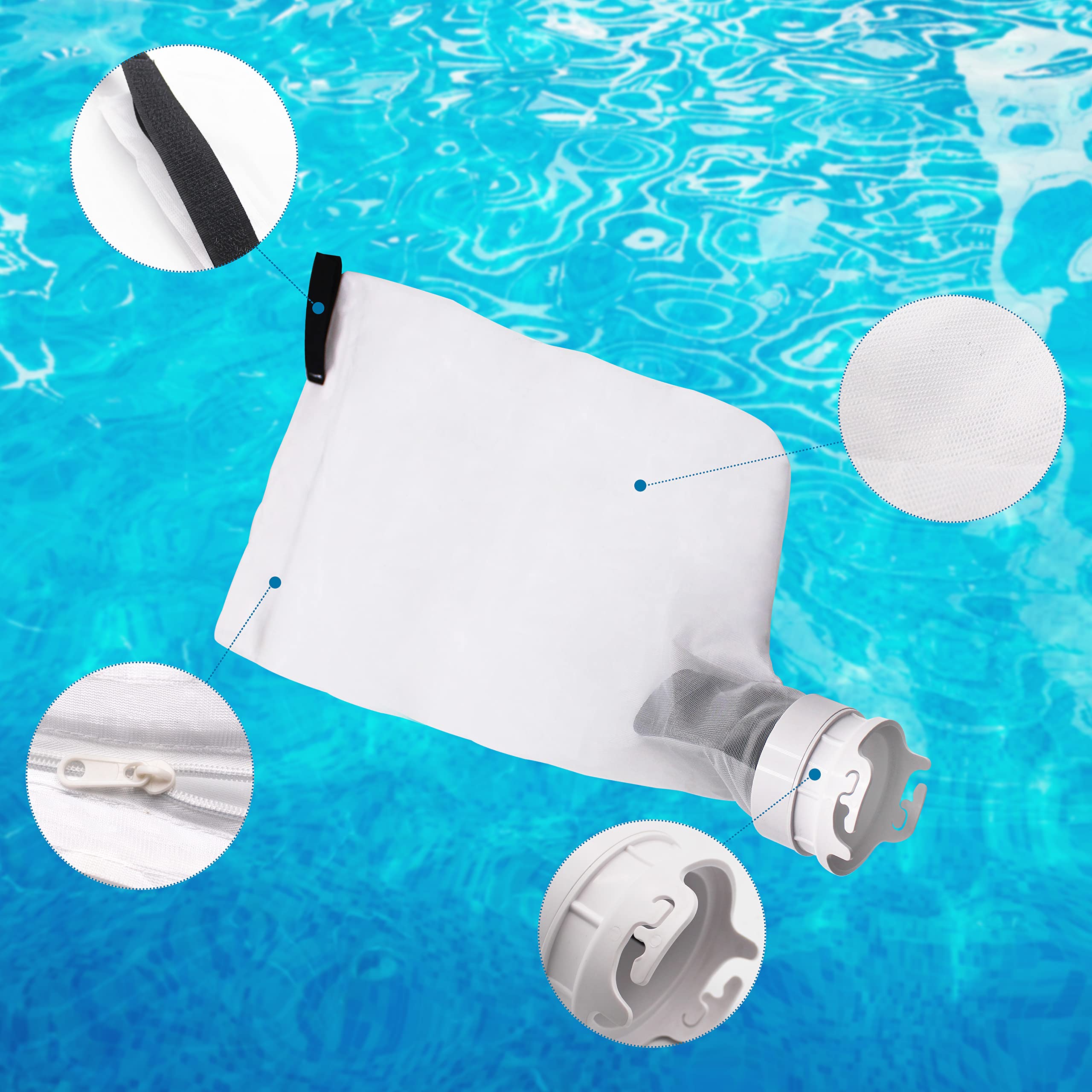 Bylot 360002 high-density filter captures sand and debris