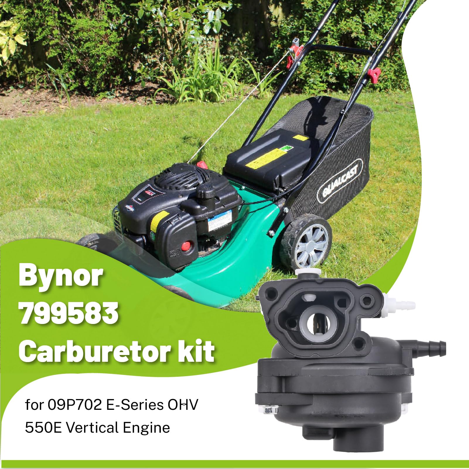 Bynor air filter 799579 included for cleaner air intake.