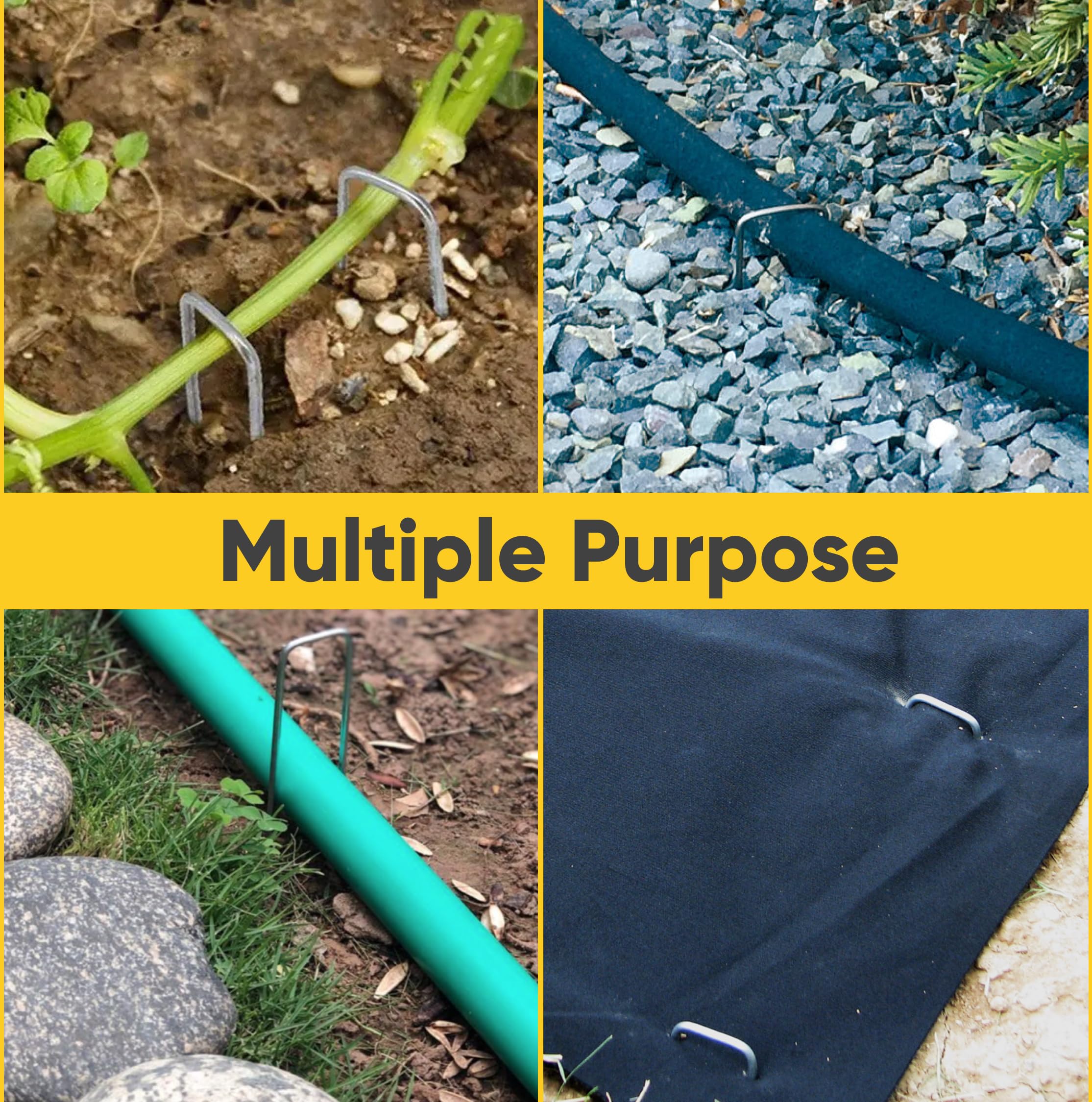 BzBirds stake ideal for tents and tarps in outdoor setups.