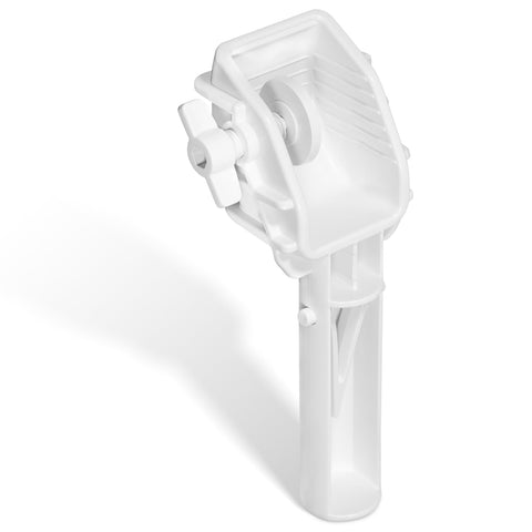 Bzcovac pool cleaner holder closeup highlighting durable construction for long-lasting scrubbing