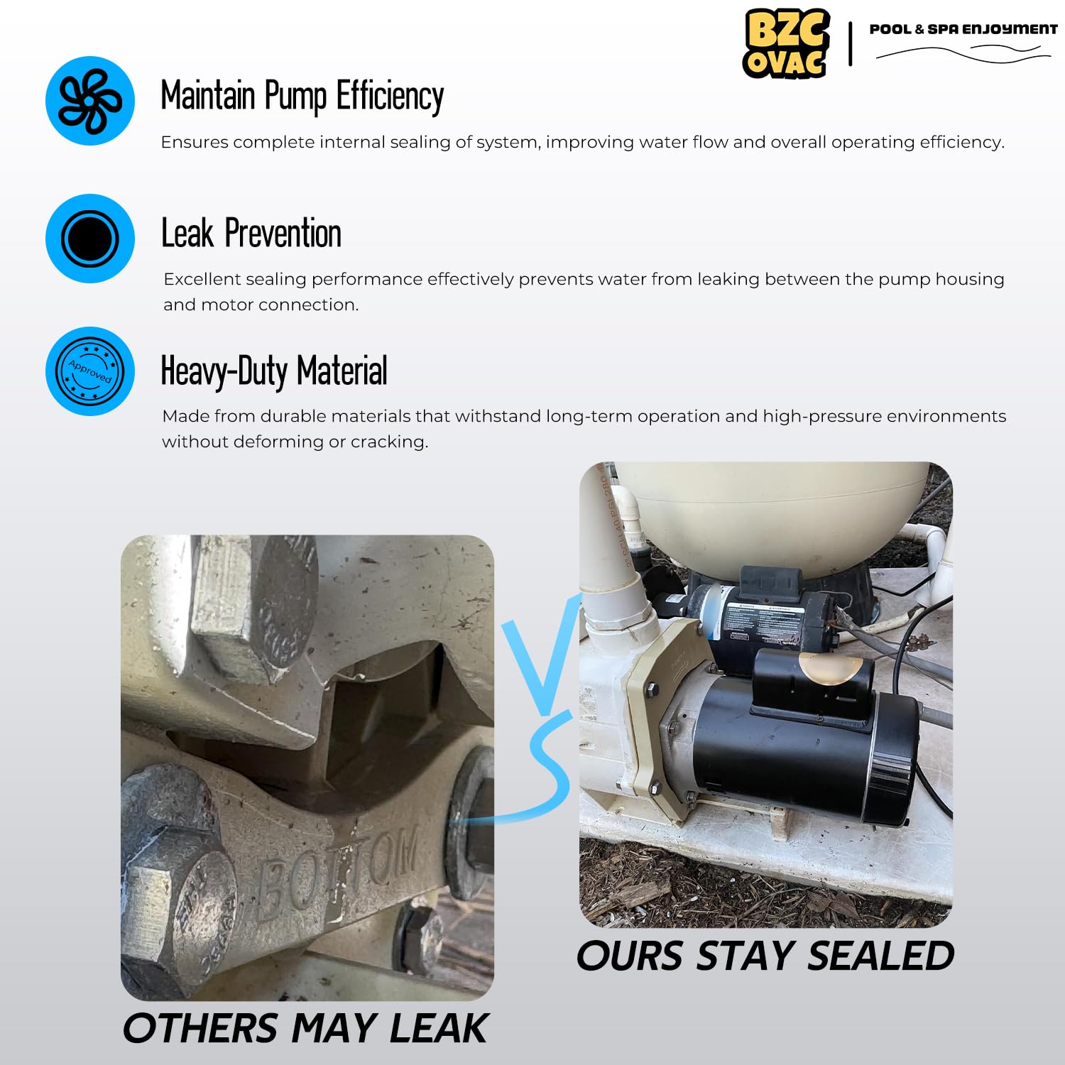 PS-1000 seal detail from Bzcovac demonstrating reliable shaft alignment support.