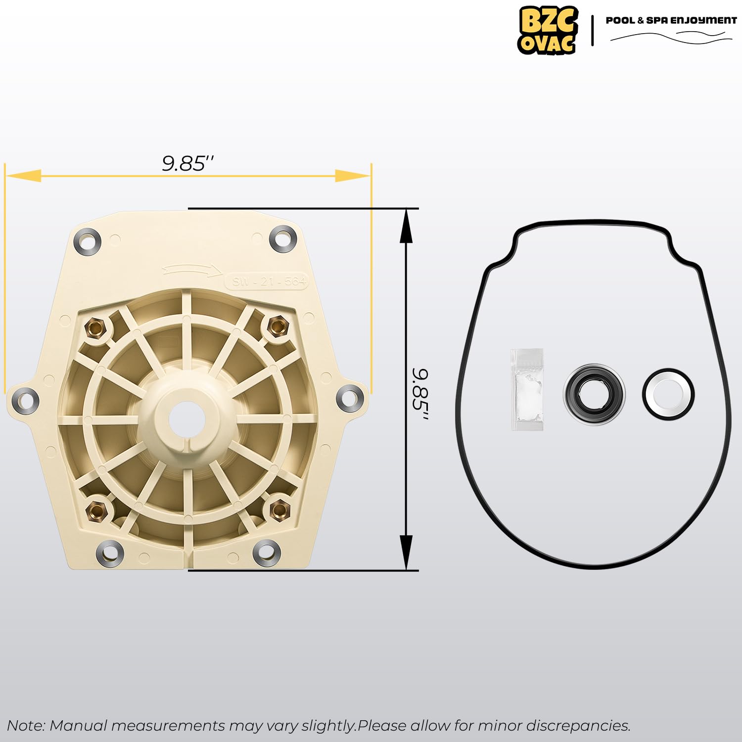 Components close-up from Bzcovac kit showcasing heavy-duty materials and precise fit.