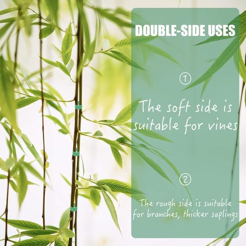 BZHYZKX soft double-sided tape prevents scratching on leaves.