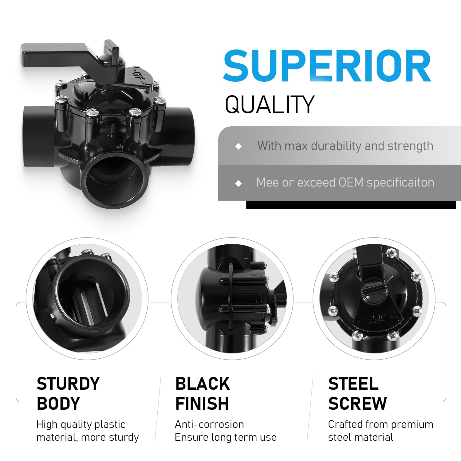 Pipe coupler usage demonstrated on the Bzsunway 4715 diverter valve