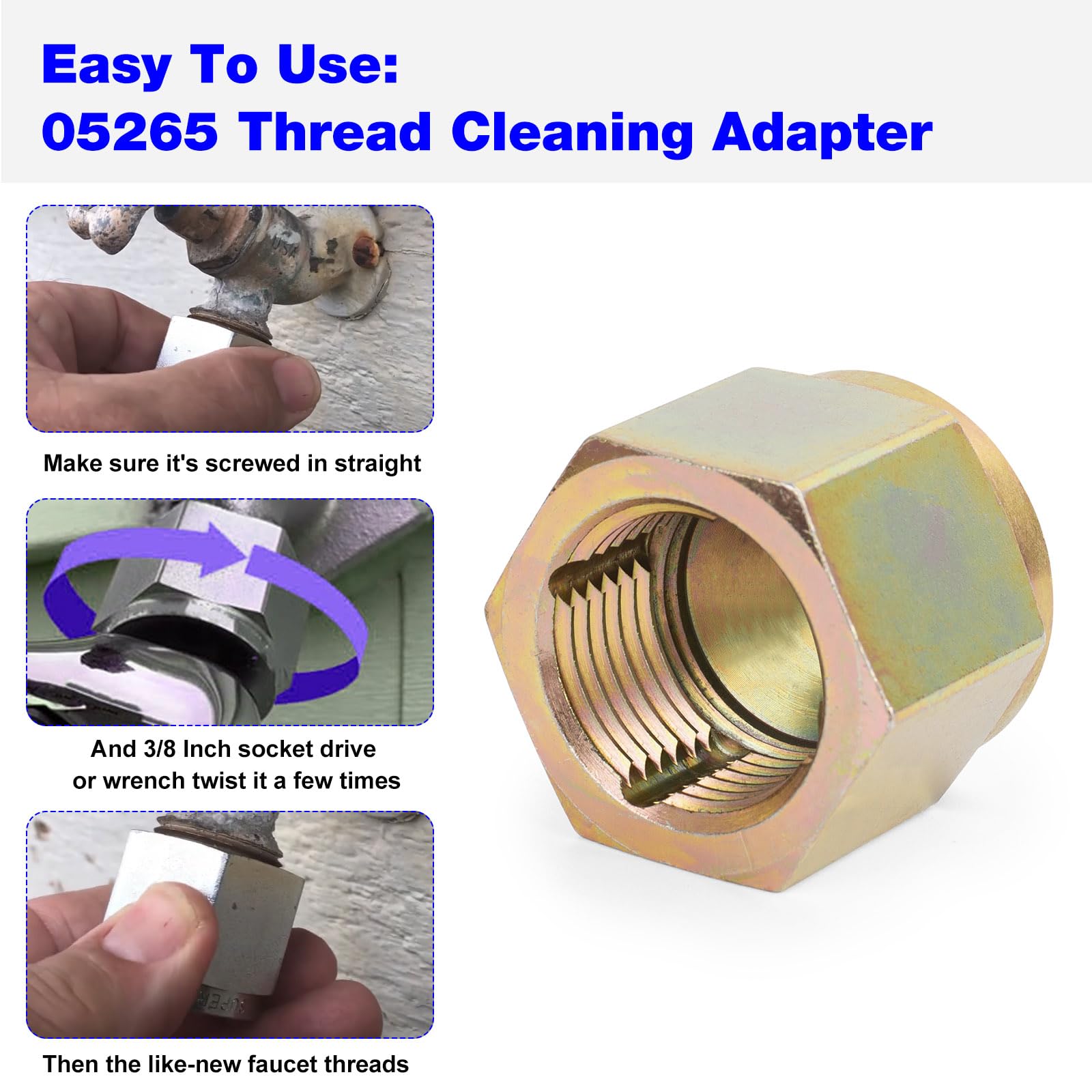 BZTT 05265 easy twist application aids quick cleaning.