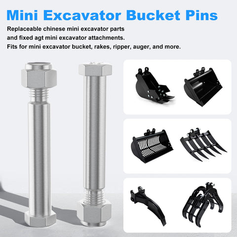 BZTT pins installed on a attachment demonstrate a stable, reliable connection.