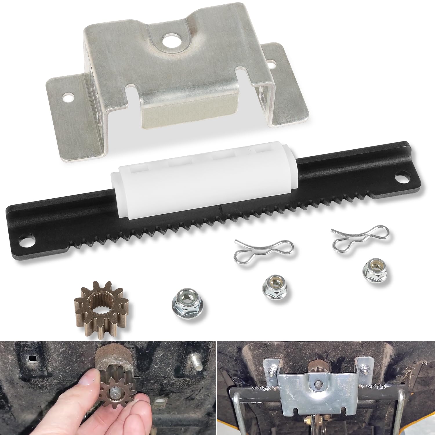 Bzumperyz 753-11064B CR12 steering rack kit components for smoother lawn tractor steering
