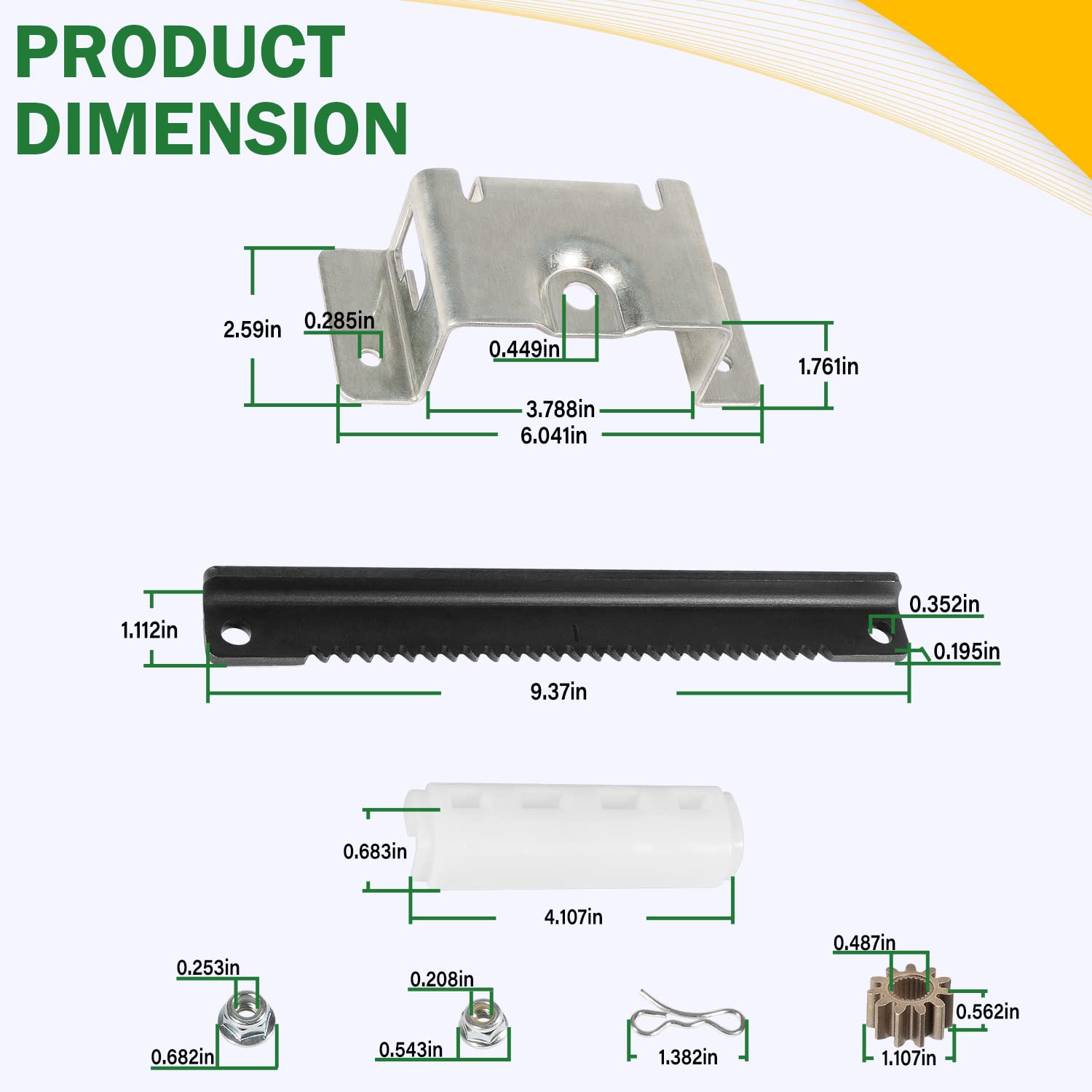 Bzumperyz nuts 712-04064 support reliable fasteners