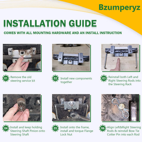 Bzumperyz pinion 717-1554 delivers responsive steering feel