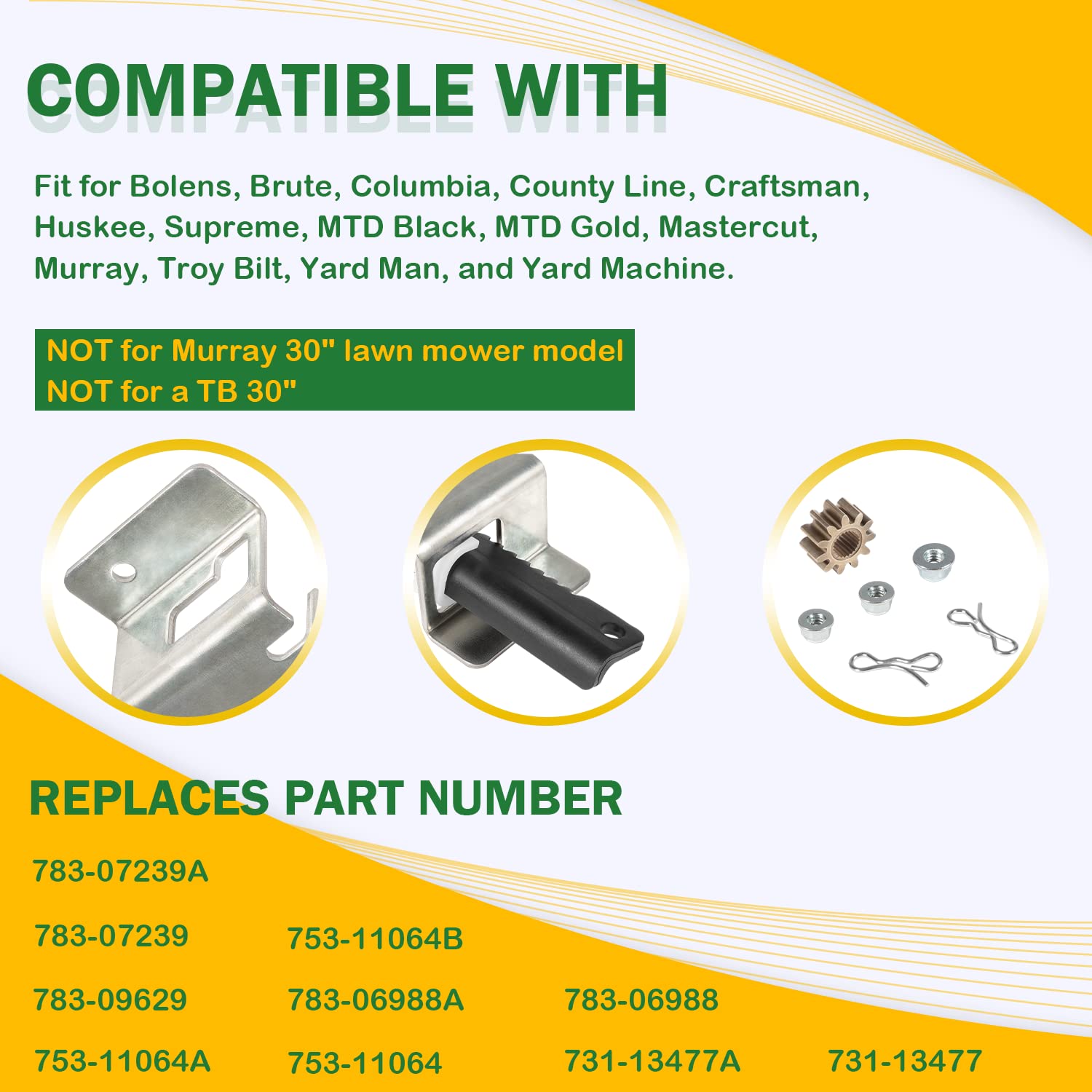 Bzumperyz plate-rack steering 783-06988A ensures firm alignment during rough conditions